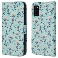 imoshion Design Klapphülle Samsung Galaxy A41 - Blue Flowers