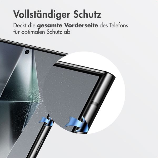 Accezz Gehärteter Glas-Schutz + Applikator Samsung Galaxy S24 Ultra