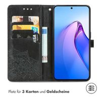 imoshion Mandala Klapphülle für das Oppo Reno 8 Pro 5G - Schwarz