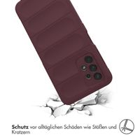 imoshion EasyGrip Back Cover für das Samsung Galaxy A32 (5G) - Aubergine