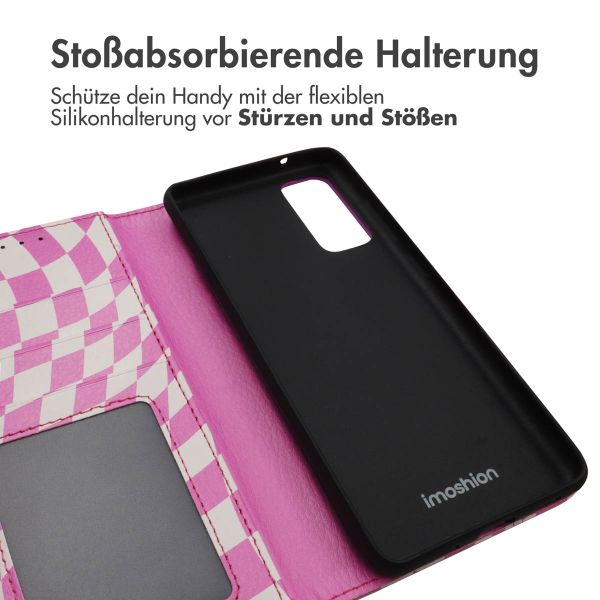imoshion Design Klapphülle Samsung Galaxy S20 FE - Retro Pink