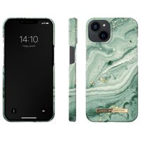 iDeal of Sweden Fashion Back Case für das iPhone 13 - Mint Swirl Marble