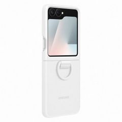 Samsung Original Silikon Cover Ring Samsung Galaxy Z Flip 6 / Flip 7 FE - White