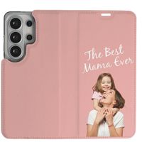 Gestalte deine eigene Compact Gel Klapphülle Samsung Galaxy S26 Ultra - Weiß