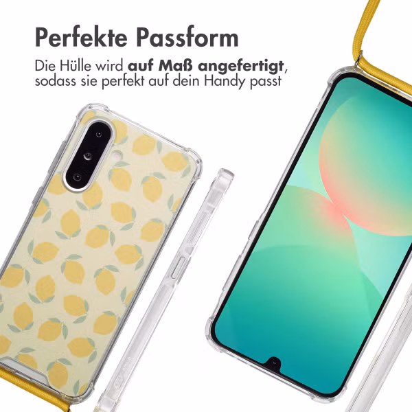 imoshion Design Hülle mit Band Samsung Galaxy A26 - Citrus Dream