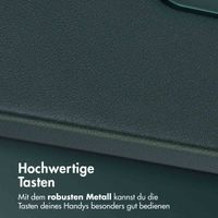 Accezz MagSafe Leather Backcover Samsung Galaxy A36 / A56 - Cedar Green