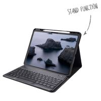 Accezz QWERTZ ﻿Bluetooth Keyboard Klapphülle für das iPad Air 13 Zoll (2024) M2 - Schwarz