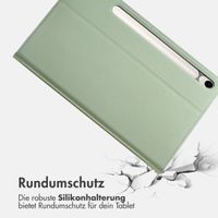 Accezz Classic Klapphülle Samsung Galaxy Tab S9 11.0 Zoll / Tab S10 FE / S9 FE 10.9 Zoll - Grün