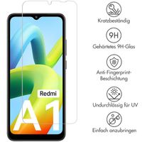 Selencia Displayschutz aus gehärtetem Glas für das Xiaomi Redmi A1 / A2