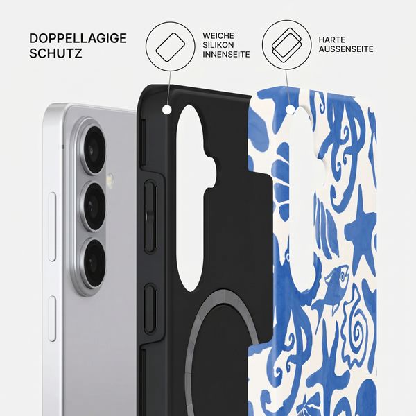 Burga Tough Back Cover MagSafe Samsung Galaxy S26 - Nera
