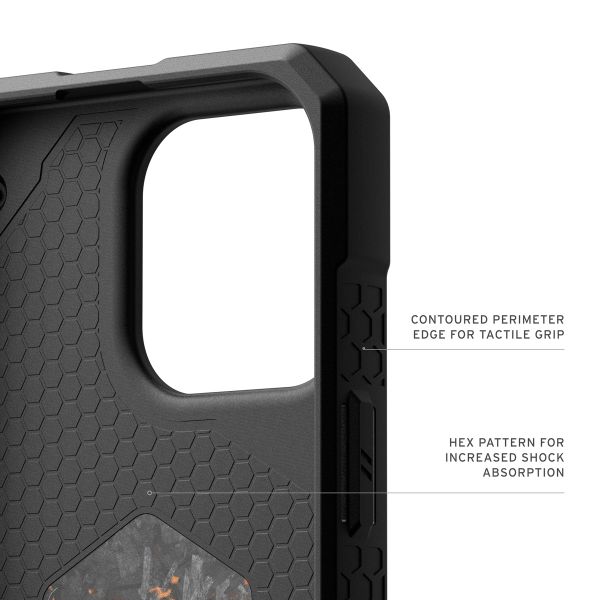 UAG Monarch Pro Backcover Apple iPhone 16 Pro Max - Forged Carbon