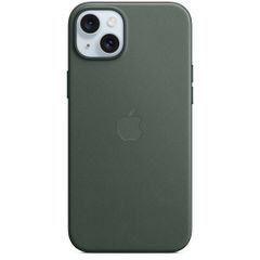 Apple FineWoven Back Cover MagSafe für das Apple iPhone 15 Plus - Evergreen