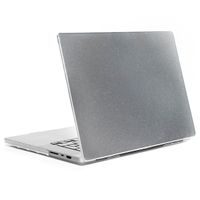 Selencia Glitzer Cover für das Apple MacBook Neo 13 Zoll (2026) A18 - Transparent