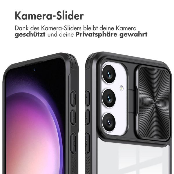 imoshion Back Cover mit Kameraschieber Samsung Galaxy S24 - Schwarz