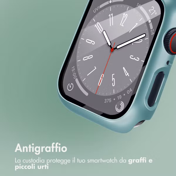 imoshion Full Cover Hard Case Apple Watch 4 / 5 / 6 / SE - 40 mm - Dunkelgrün