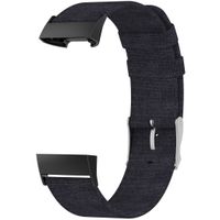 imoshion Nylon-Armband für Fitbit Charge 3 / 4 - Schwarz