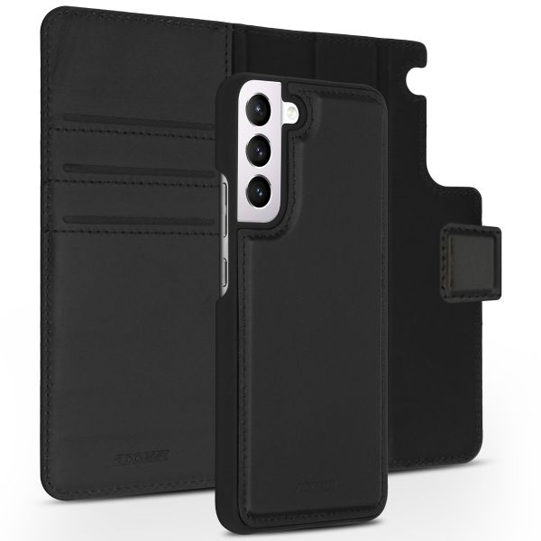 Accezz Premium Leather 2 in 1 Klapphülle für das Samsung Galaxy S22 Plus - Schwarz