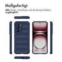 imoshion EasyGrip Back Cover für das Oppo Reno 12 - Dunkelblau