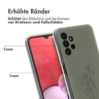 imoshion Design Hülle für das Samsung Galaxy A13 (4G) - Floral Green