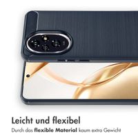 imoshion Brushed Back Cover Honor 200 - Dunkelblau