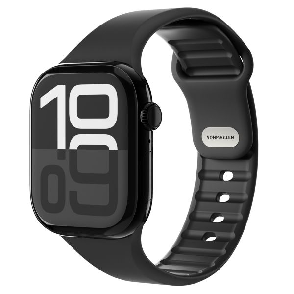 Vonmählen Classic Band 2 Armband für deine Apple Watch | 44/45/46/49 mm - Schwarz