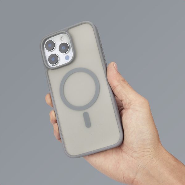 imoshion Color Guard Back Cover mit MagSafe Apple iPhone 16 Pro Max - Grau