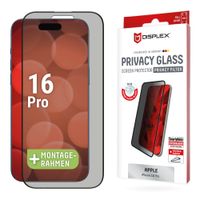 Displex Displayschutz aus gehärtetem Glas Privacy für das Apple iPhone 16 Pro