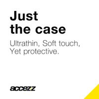 Accezz Liquid Silikoncase für das iPhone Xs / X - Nectarine