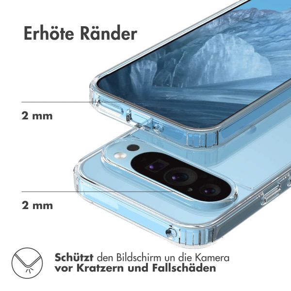 Accezz Xtreme Impact Case Google Pixel 9 / 9 Pro - Transparent