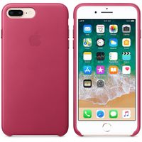 Apple Leder-Case für das iPhone 8 Plus / 7 Plus - Pink Fuchsia