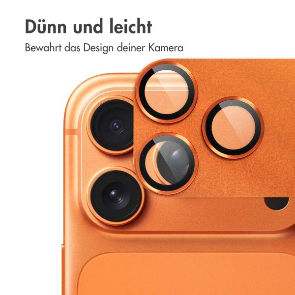 imoshion Kameraprotektor aus Glas 2er-Pack für das Apple Apple iPhone 17 Pro - Cosmic Orange