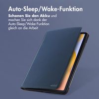 Accezz Classic Klapphülle Samsung Galaxy Tab S6 Lite (2020/2022/2024)  - Dunkelblau