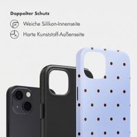 Selencia Vivid Back Cover Apple iPhone 13 Pro - Happy Dots Digital Sky