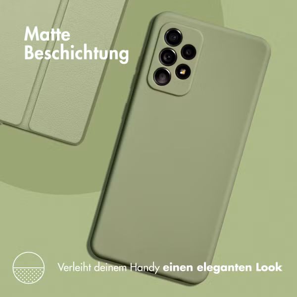 imoshion Color TPU Hülle für das Samsung Galaxy S25 Plus - Olive Green
