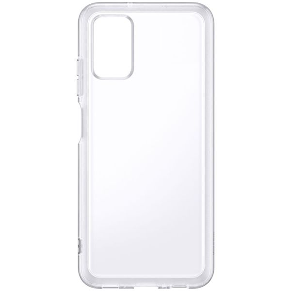 Samsung Original Silicone Clear Cover für das Galaxy A03s - Transparent