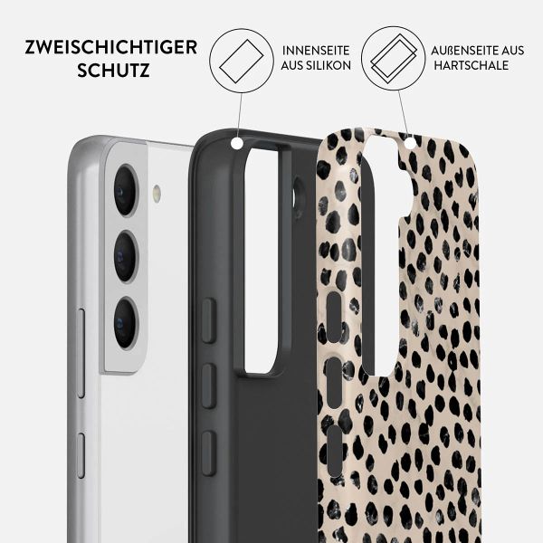 Burga Tough Back Cover für das Samsung Galaxy S22 - Almond Latte