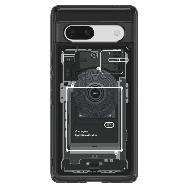 Spigen Ultra Hybrid™ Case für das Google Pixel 7a - Zero One