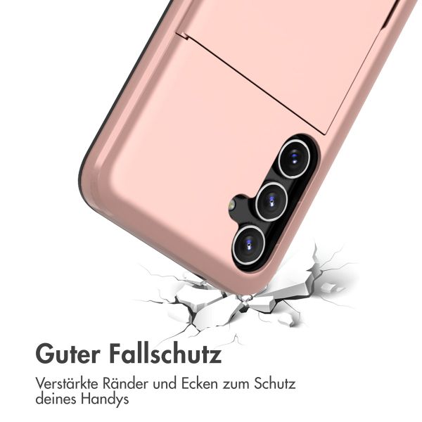 imoshion Backcover mit Kartenfach für das Samsung Galaxy S23 FE - Rosé gold