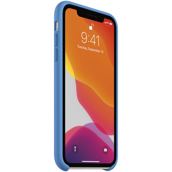 Apple Silikon-Case für das Apple iPhone 11 - Surf Blue
