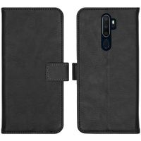 imoshion Luxuriöse Klapphülle Oppo A5 (2020) / A9 (2020) - Schwarz