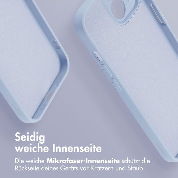 imoshion Color Back Cover mit MagSafe für das iPhone 15 - Lila