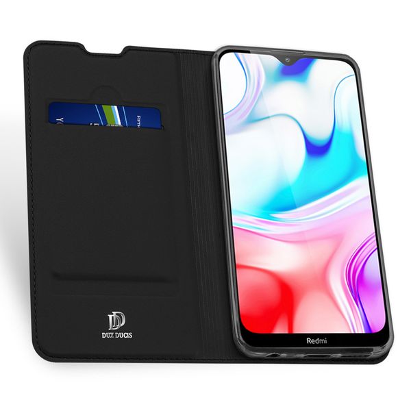 Dux Ducis Slim TPU Klapphülle Schwarz für das Xiaomi Redmi 8