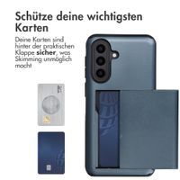 imoshion Backcover mit Kartenfach Samsung Galaxy A57 (5G) - Dunkelblau