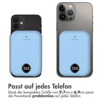 imoshion MagSafe Powerbank 10.000 mAh - Kabellose Powerbank - Himmelblau