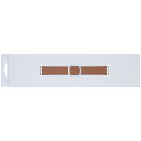 Apple Leather Band Modern Buckle für die Apple Watch Series 1-9 / SE - 38/40/41 mm / Series 10 - 42 mm - Größe M - Braun