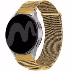 imoshion Magnetisches Milanaise Armband -   Universelle 20 mm Anschluss - Größe M - Gold