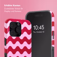 Selencia Vivid Back Cover Apple iPhone 16 Pro - Wave Vibes Lipstick