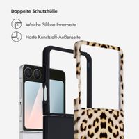 Selencia Vivid Back Cover Samsung Galaxy Z Flip 7 - Wild Leo