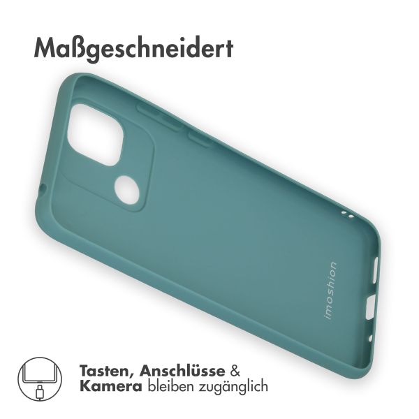 imoshion Color TPU Hülle für das Xiaomi Redmi 10C - Dunkelgrün