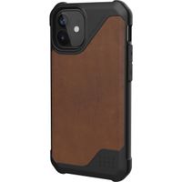 UAG Back Cover Metropolis LT iPhone 12 Mini - Leather Brown